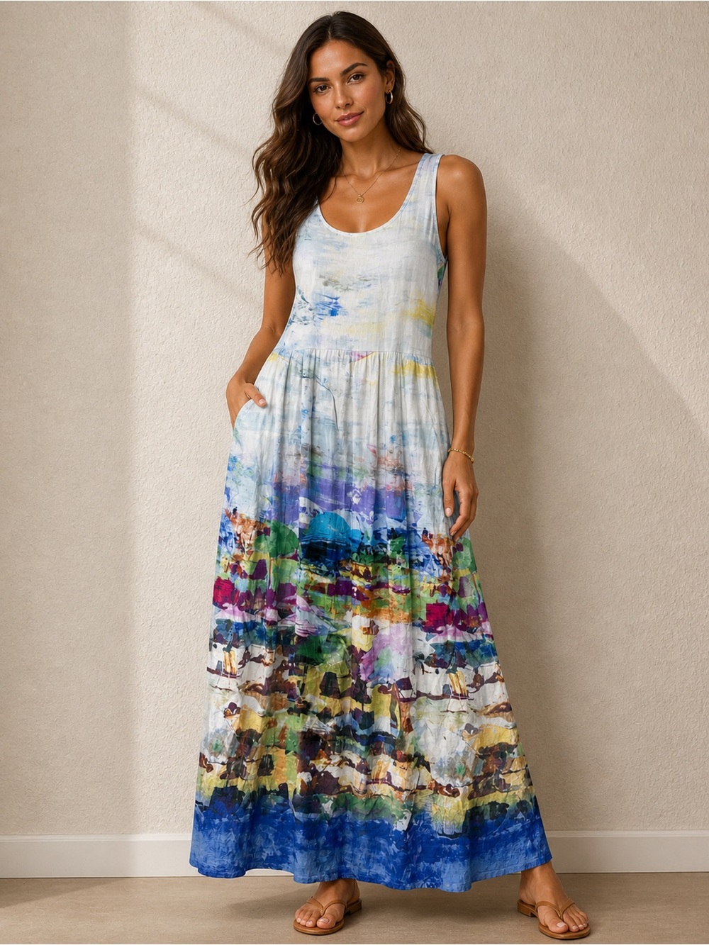 Jams World Midi Dress Size small